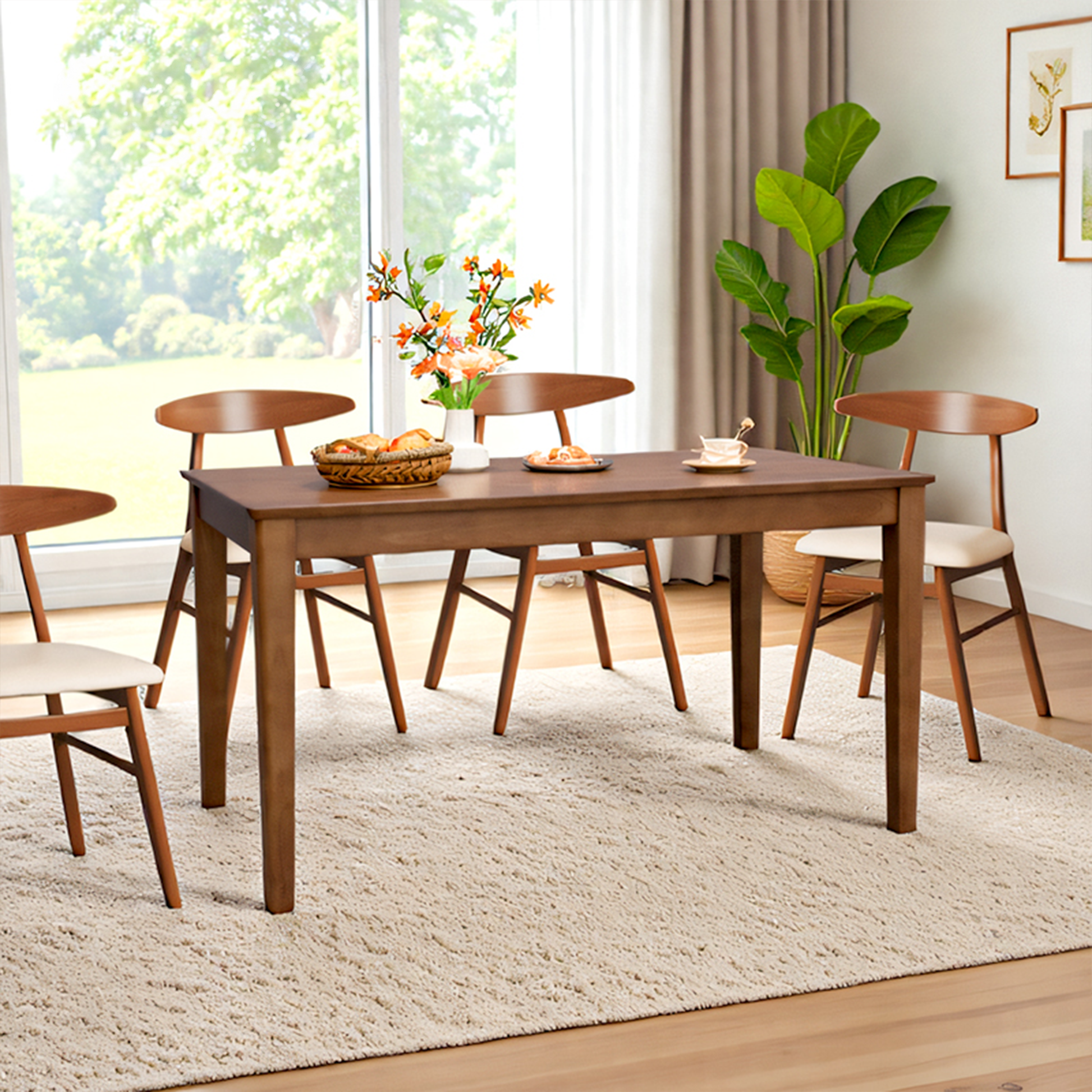 Crban Armati Dining Table, Claro Walnut, 1.8M